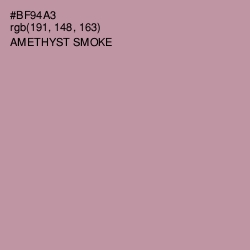 #BF94A3 - Amethyst Smoke Color Image